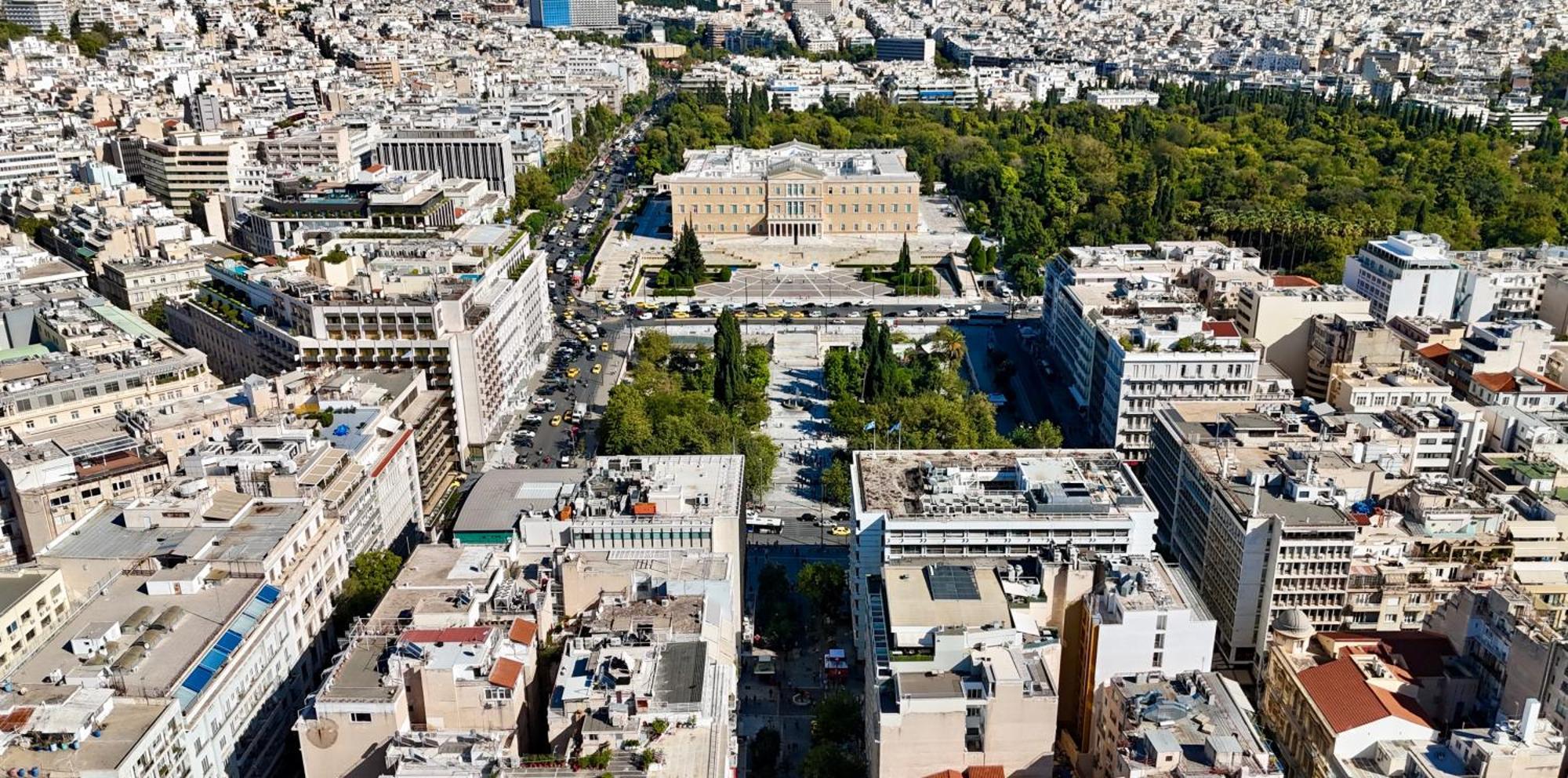 Parthenon And Syntagma Square View Apartment Athene Buitenkant foto